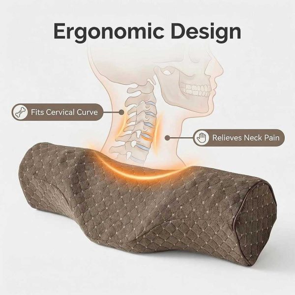 Bantal Orthopedic Memory Foam Slow Rebound Cervical Pillow