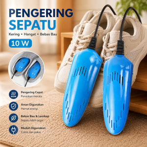 Pengering Sepatu Elektrik Shoes Dryer Deodorizing 10W EU Plug