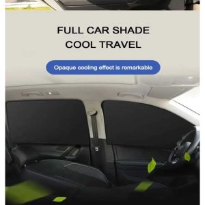 Pelindung Panas Kaca Mobil Magnetic Sunshade Front and Rear Glass