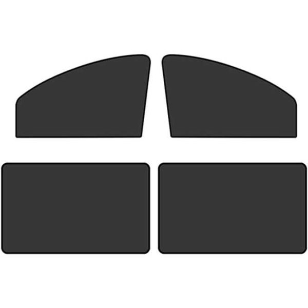 Pelindung Panas Kaca Mobil Magnetic Sunshade Front and Rear Glass